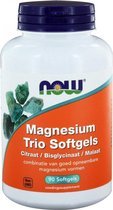 now foods magnesium trio softgels magnesium citraat bisglycinaat
