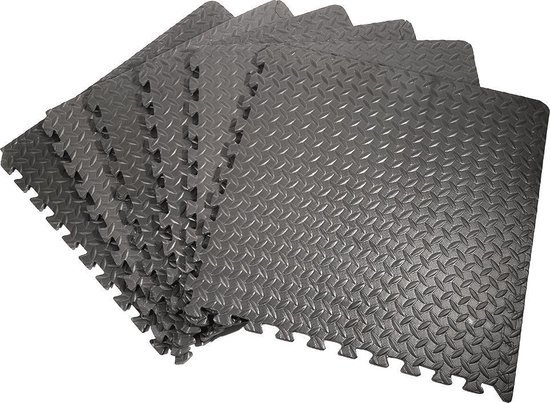 fitness vloermat 40x40cm 6 stuks multifuntionele vloer mat geschikt voor
