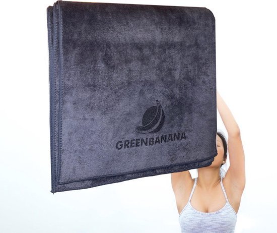 greenbanana micro vezel sport handdoek 100 katoen spa en gym towel