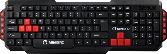minibird gonolek wired keyboard azerty be 1