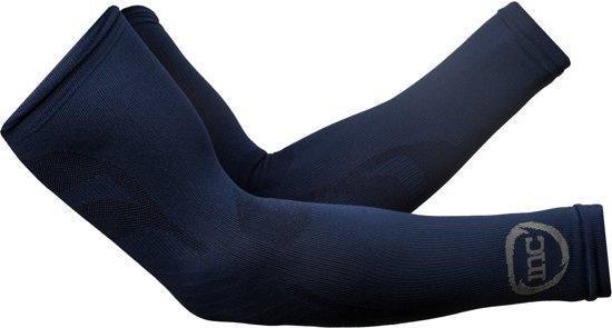 inc competition compressie arm sleeves navy maat l