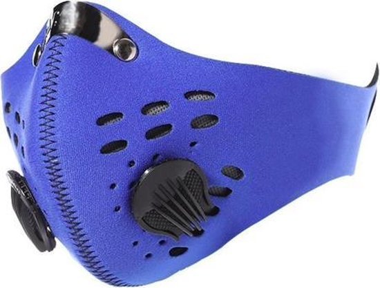 trainingsmasker elevation mask phantom training masker blauw
