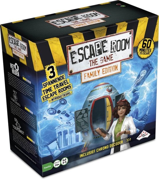 escape room the game time travel familie spel