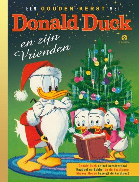 gouden voorleesboeken een gouden kerst met donald duck
