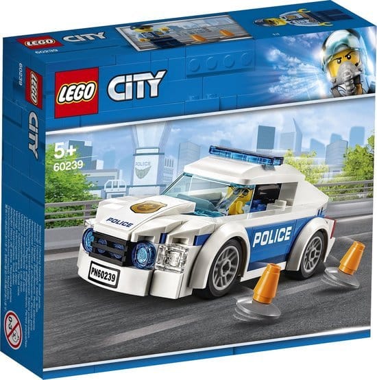 lego city politiepatrouille auto 60239