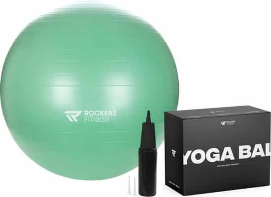 rockerz fitness yoga bal inclusief pomp pilates bal fitness bal