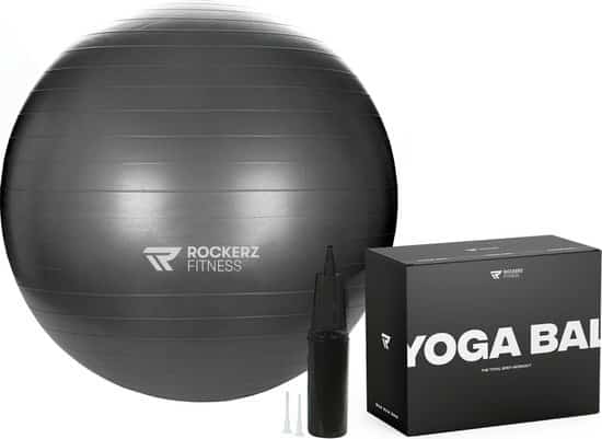 rockerz fitness yoga bal inclusief pomp pilates bal fitness bal 1 1