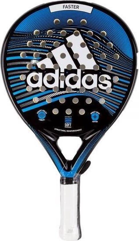 adidas faster blue padel racket