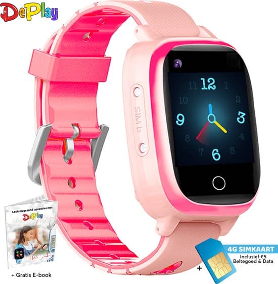 deplay 4g kidswatch smartwatch kinderen gps horloge kind gps tracker 2