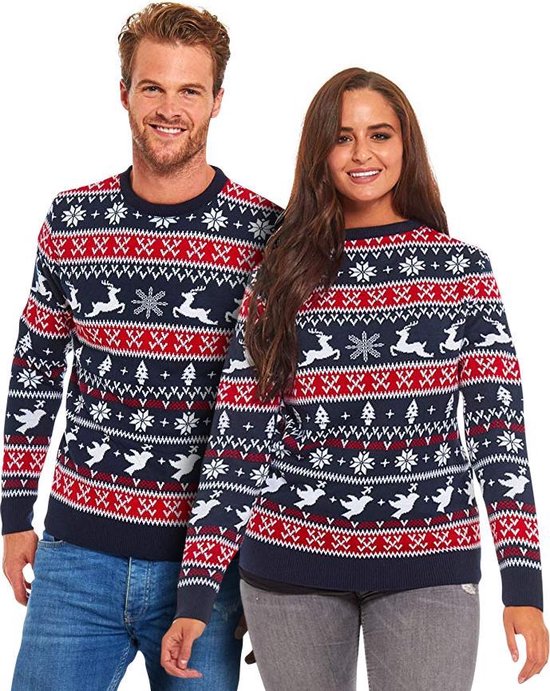 foute kersttrui dames heren christmas sweater traditioneel gezellig
