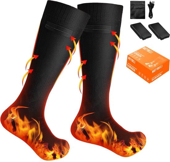 membeli verwarmde sokken elektrisch sokken met verwarming maat 39 t m 44