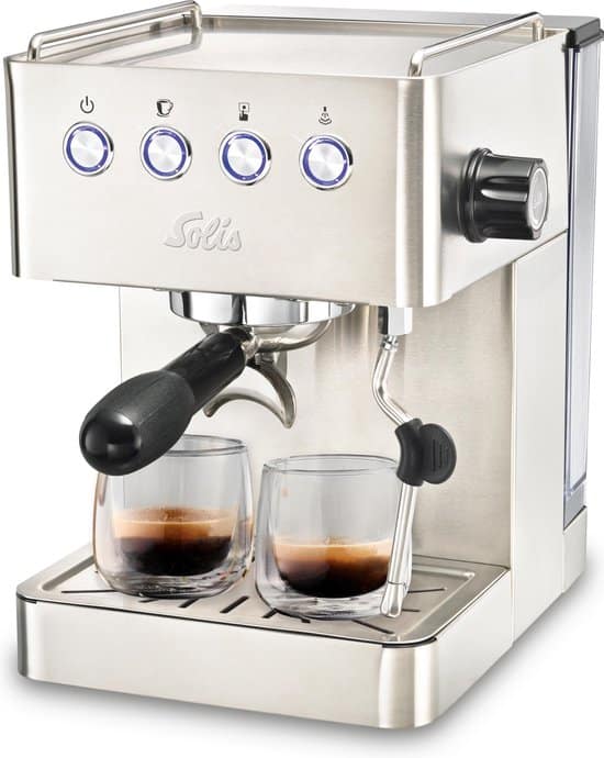 solis barista gran gusto 1014 espressomachine piston koffiemachine met