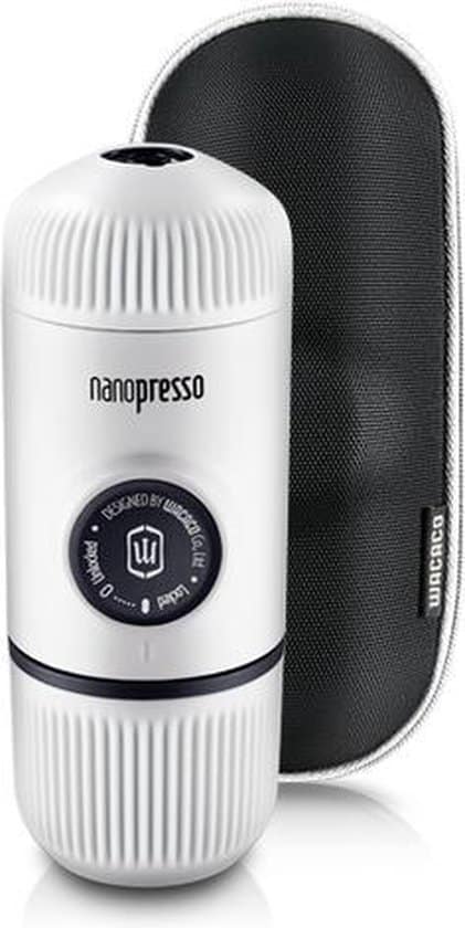 wacaco nanopresso chill white portable espresso machine