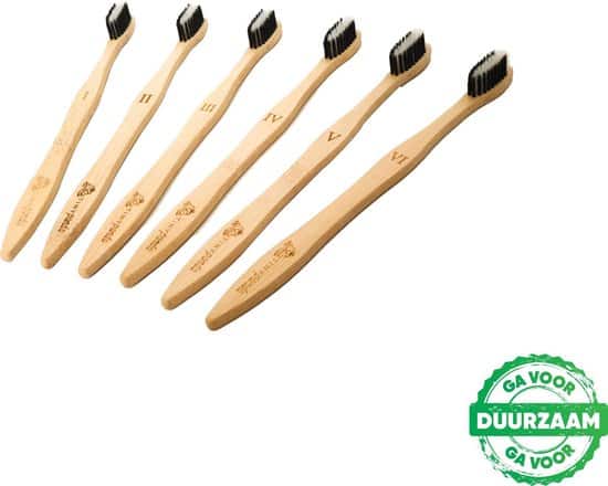 4 2 bamboe tandenborstels zero waste vegan bamboo toothbrushes 1