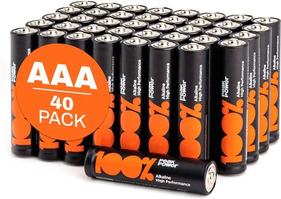 alkaline batterijen aaa micro mini penlite lr03 batterij 15v 40 stuks