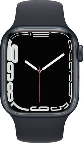 apple watch series 7 41mm middernacht aluminium middernacht sportband 2