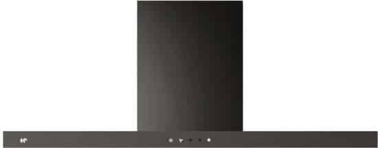 continental edison ceh90bss 90 cm decoratieve wandkap zwart