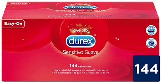 durex extra dunne sensitivo suave condooms 144 stuks