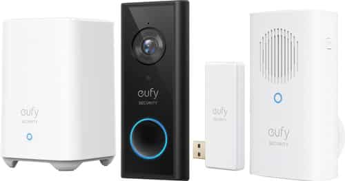eufy by anker video doorbell battery set chime 1