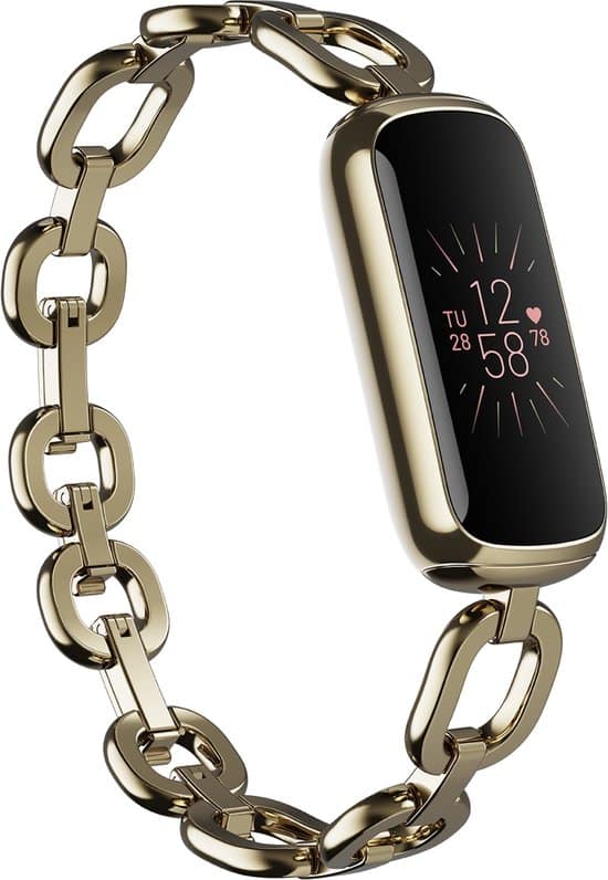 fitbit luxe activity tracker dames special edition goud