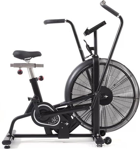 fitequip airbike met windscherm ergonomische orthopedische zadel