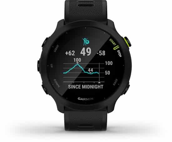 garmin forerunner 55 smartwatch sporthorloge met gps tracker 5 atm 1