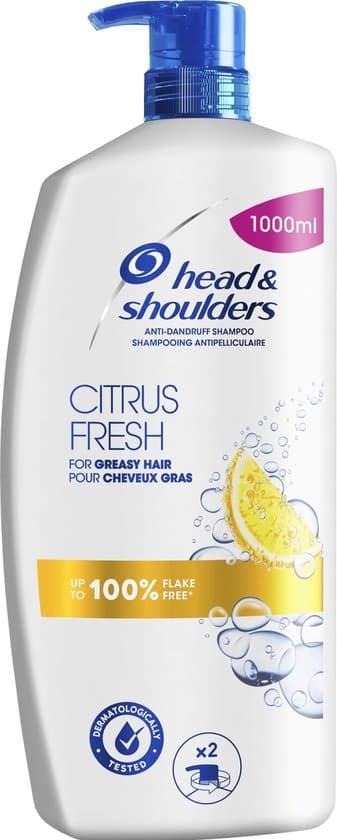 head shoulders citrus fresh anti roos shampoo 1 liter