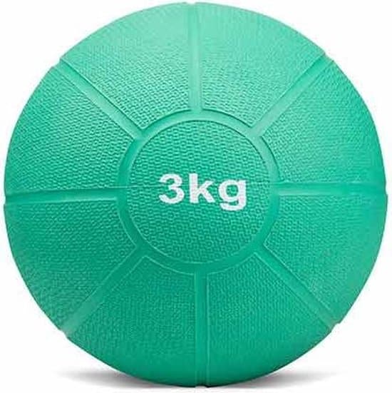 matchu sports medicijn ball 3 kg groen
