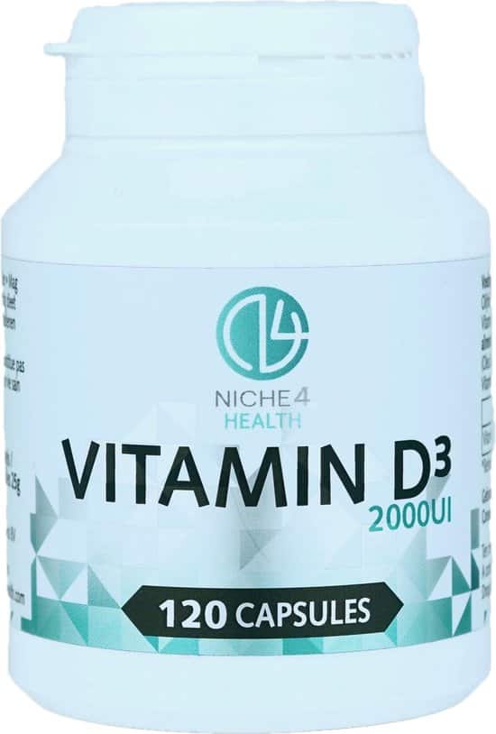 niche4health vitamine d3 2000iu 120 softgels