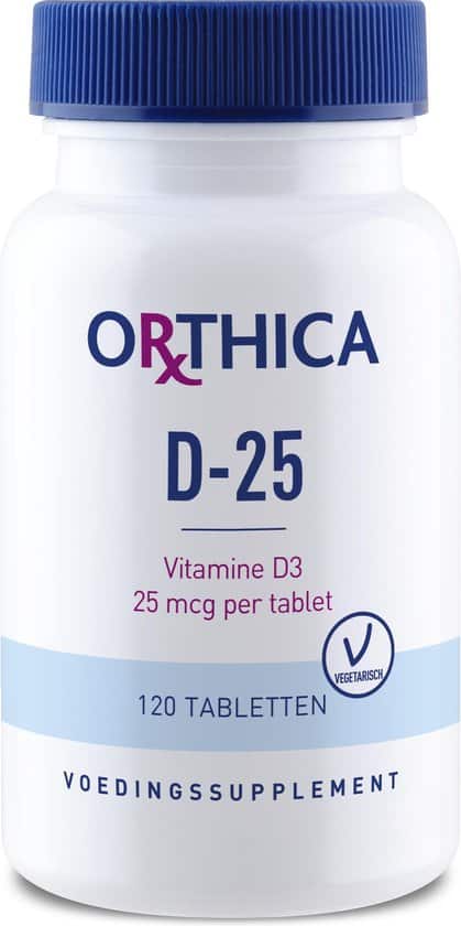 orthica d 25 voedingssupplement 120 tabletten
