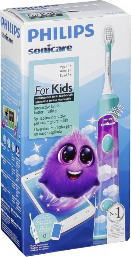 philips sonicare for kids hx6322 04 elektrische tandenborstel blauw