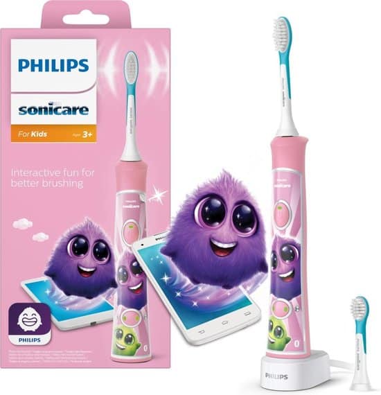 philips sonicare for kids hx6352 42 elektrische tandenborstel roze