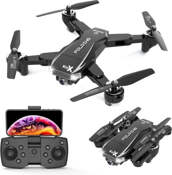 rinx a18 drone met camera 4k full hd dual camera drones drones met