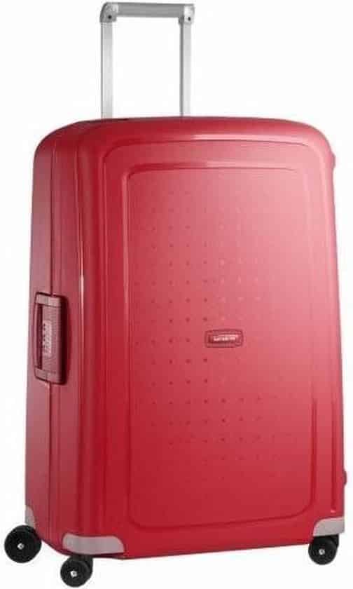 samsonite scure reiskoffer 75 cm rood