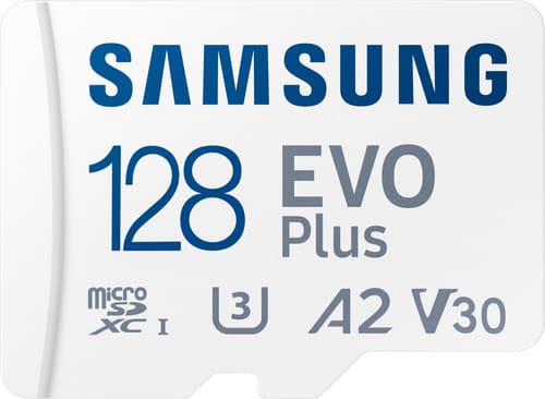 samsung evo plus 128gb microsdxc uhs i u3 130mb s full hd 4k uhd memorycard