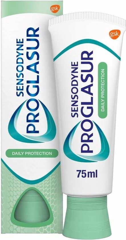sensodyne proglasur daily protection tandpasta 75ml