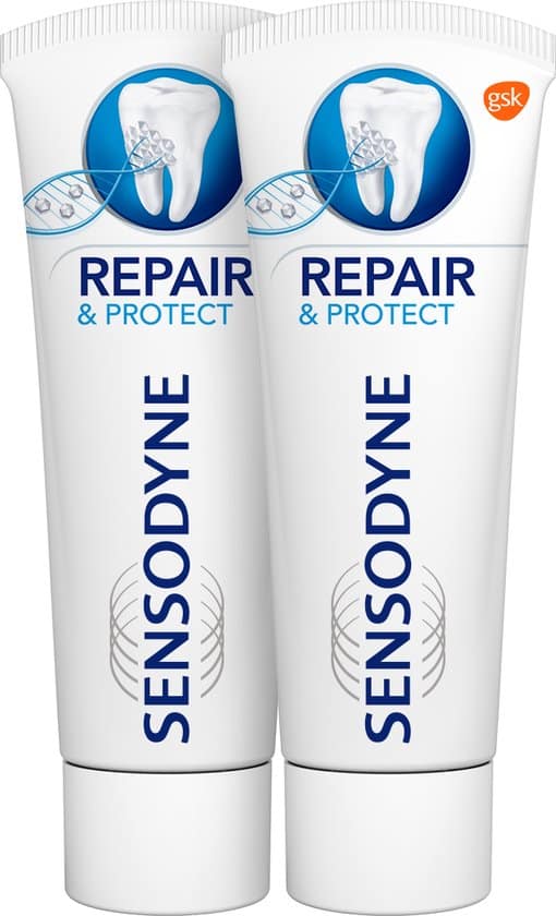sensodyne repair protect 2 x 75 ml tandpasta 1