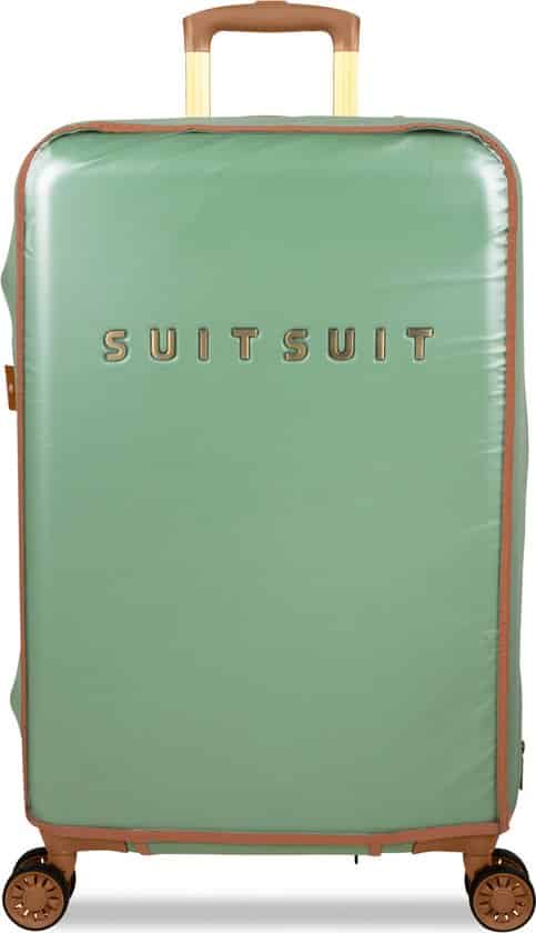 suitsuit fab seventies basil green beschermhoes 66 cm