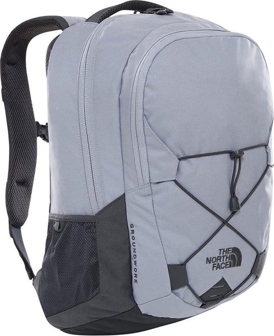 the north face groundwork rugzak 27 5 liter mid grey