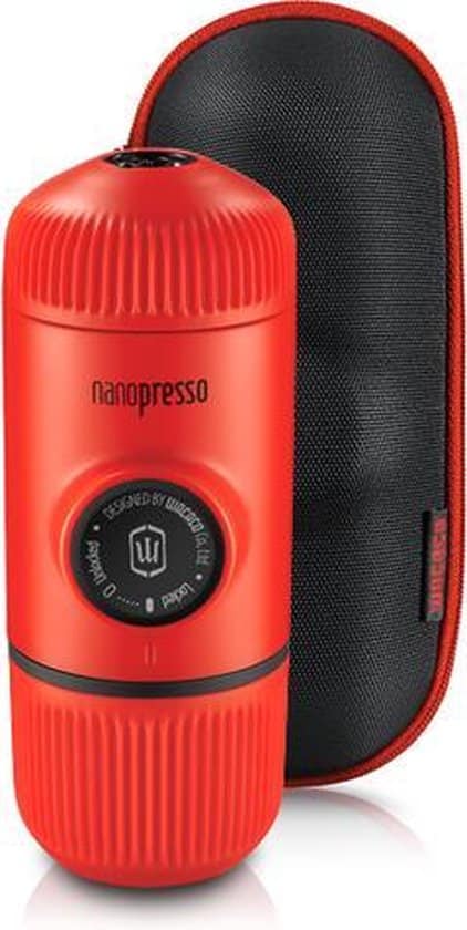 wacaco nanopresso lava red portable espresso machine