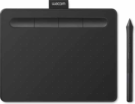 wacom intuos pen bluetooth tekentablet small zwart inputtablet