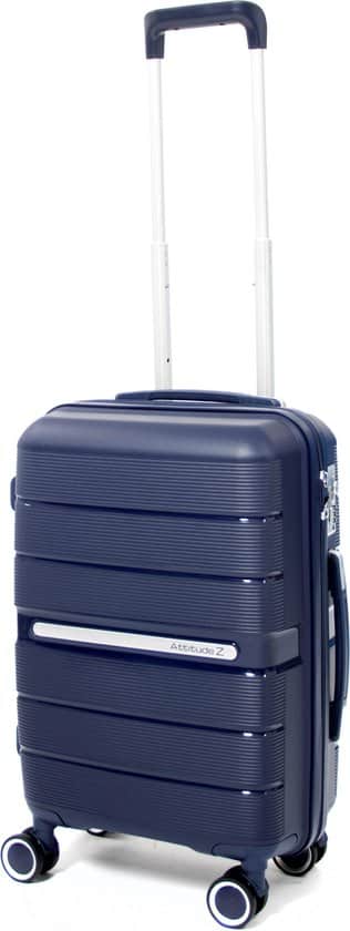 attitudez elitez handbagage blauw 56cm tsa slot
