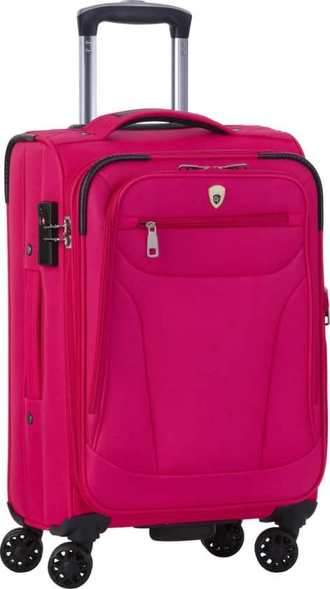 cambridge 365 xl handbagage koffer 56cm met tsa slot expander