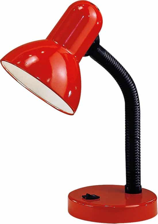 eglo basic tafellamp h300mm rood