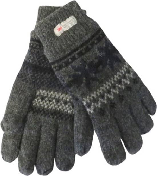 handschoenen heren winter met thinsulate voering deels met wol