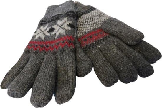 handschoenen jeugd dames winter met thinsulate voering deels met wol 1
