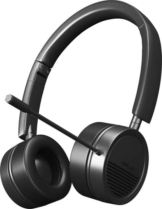 headset met microfoon voor laptop en telefoons noise cancelling voor