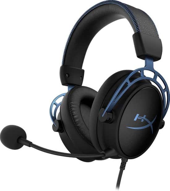 hyperx cloud alpha s pro gaming headset pc zwart blauw 1