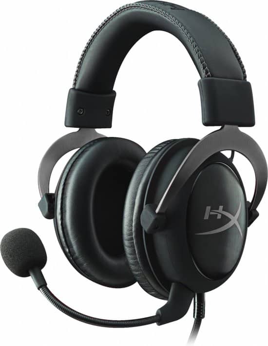 hyperx cloud ii gaming headset pc zwart grijs 1