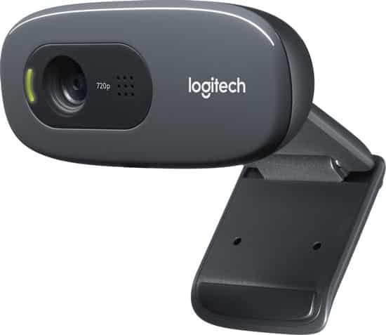 logitech c270 720p hd webcam 3mp grijs 1